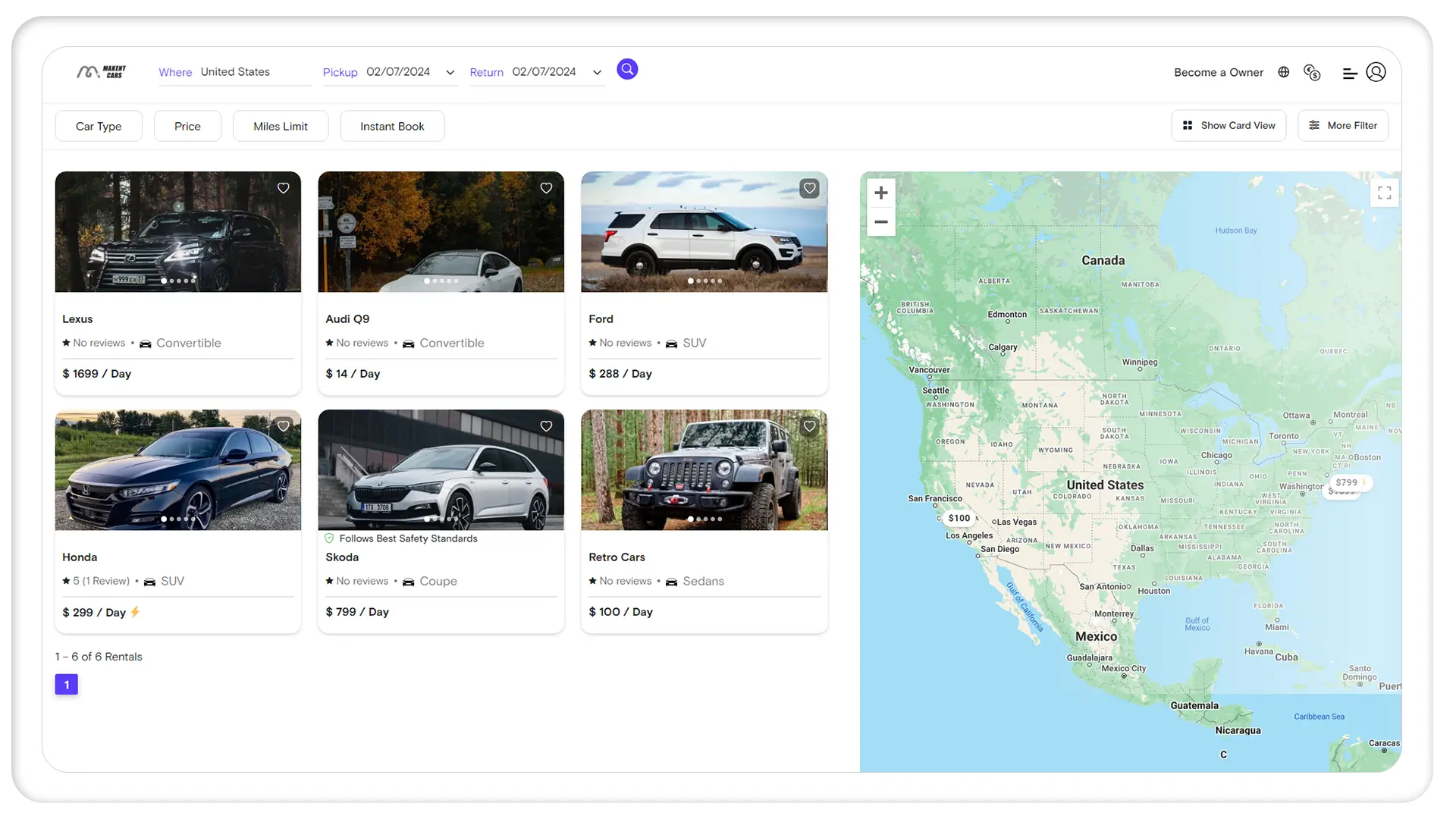 Car Rental Script